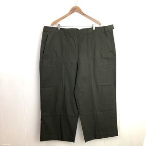 Prologue Wide Leg High Rise Crop Pants